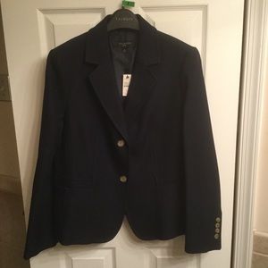 Talbots, new, 14p, navy blazer